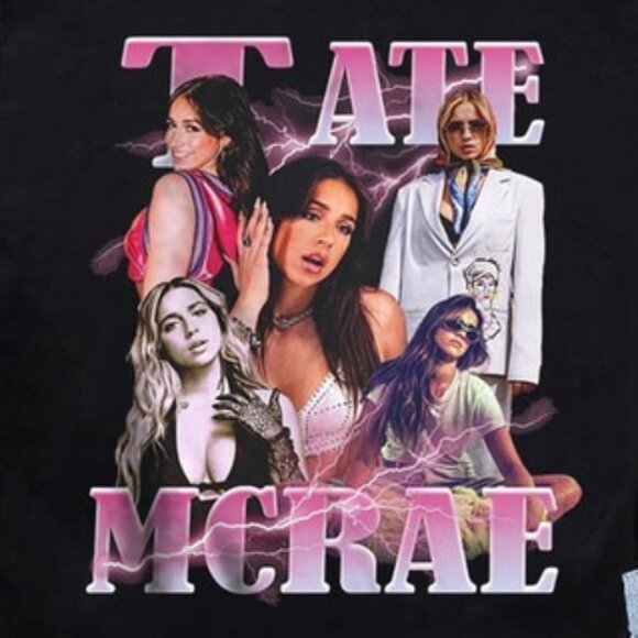 Bootleg Tate McRae 90s Tour T-Shirt Tate McRae World Tour 2024 Music Gift Shirt - Picture 2 of 5